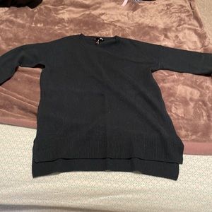 Aqual teal cashmere sweater